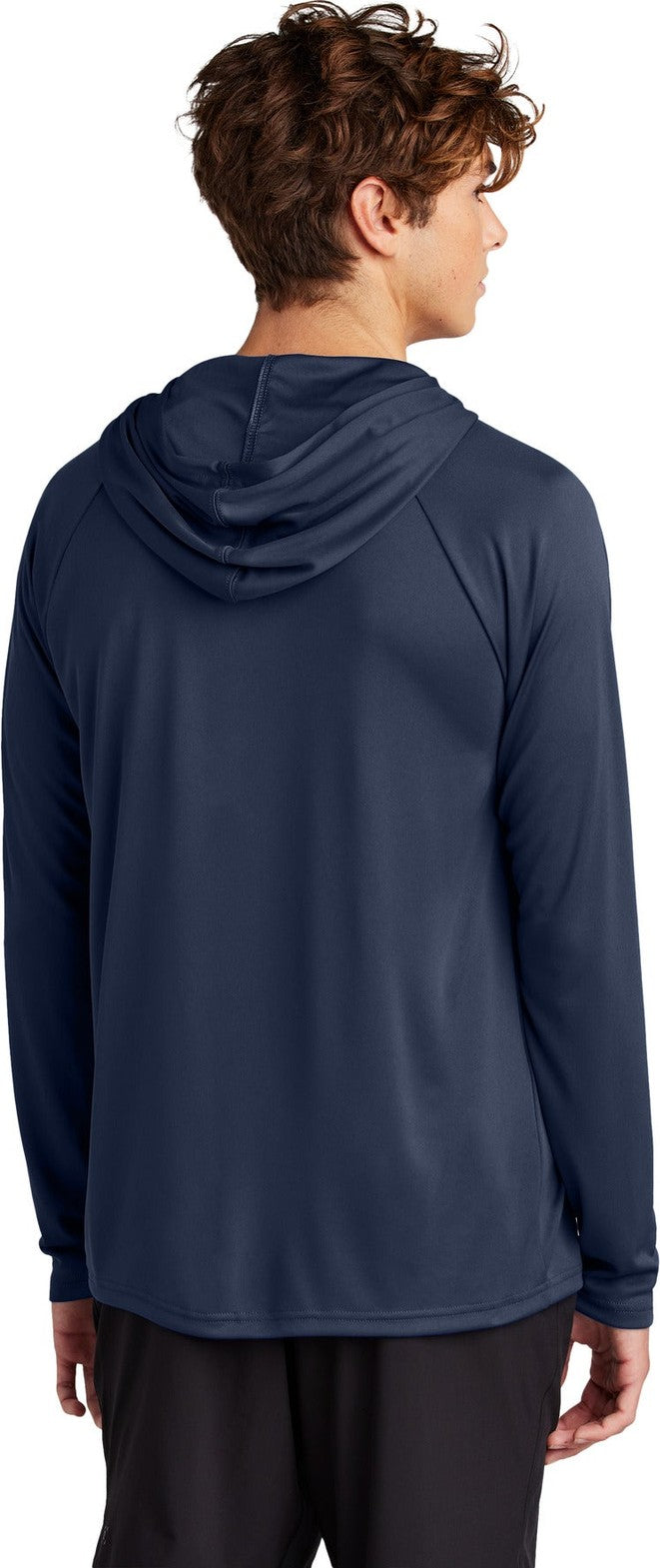 TrueNavy Port & Co Performance Pullover Hooded Tee PC380H