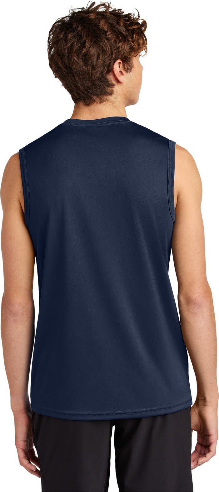 TrueNavy Port & Co Performance Sleeveless Tee PC380SL
