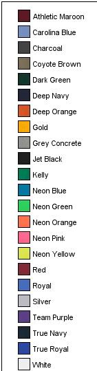 Front View of TrueNavy Port & Co Youth Performance Tee. PC380Y