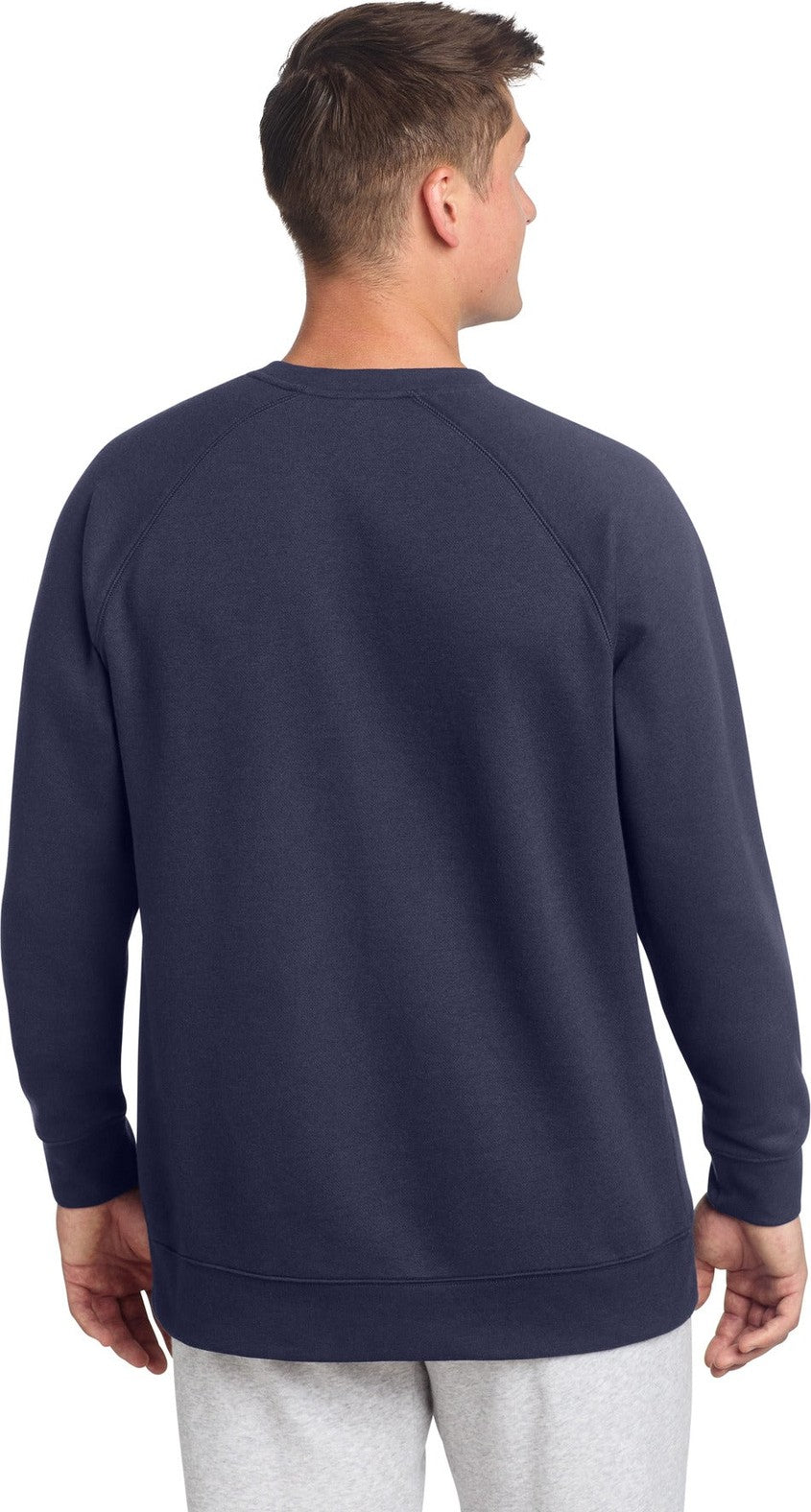 TrueNavy Sport-Tek Drive Fleece Crewneck STF203