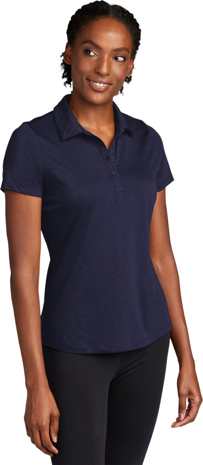TrueNavy Sport-Tek Women's PosiCharge Strive Polo. LST530
