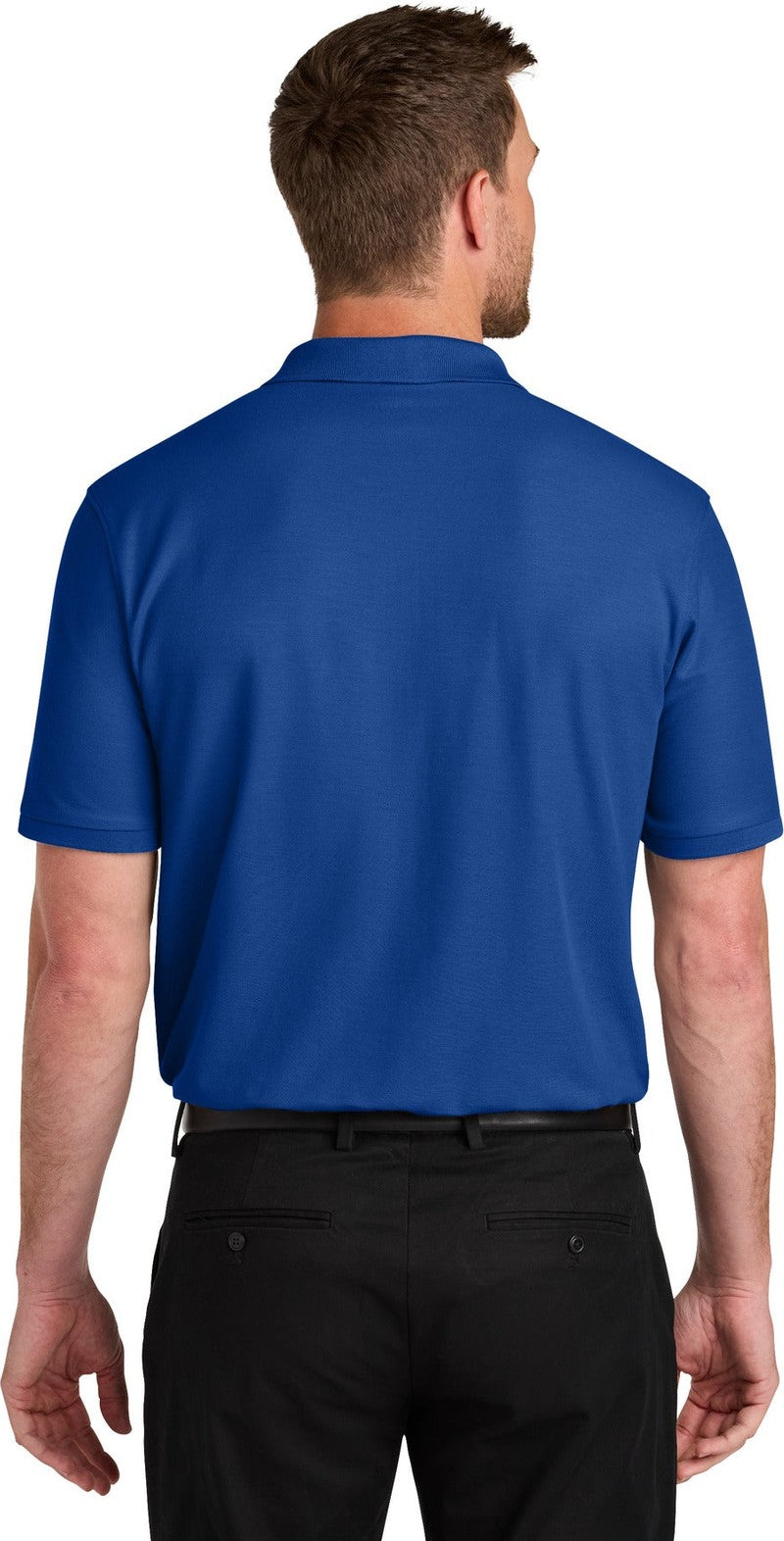 TrueRoyal Port Authority Tall Wearever Signature Pique Pocket Polo TLK200P