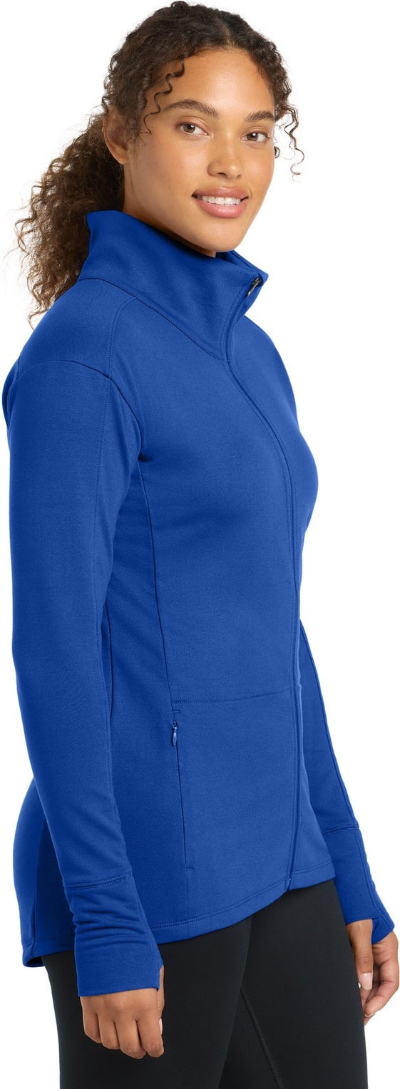 TrueRoyal Sport-Tek Women's Sport-Wick Flex Fleece Full-Zip. LST560