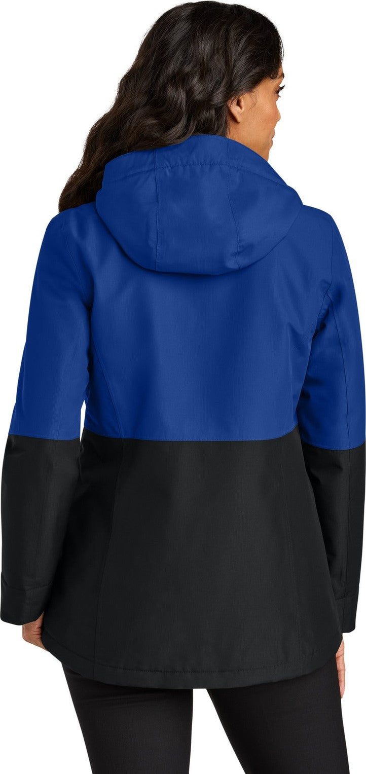 TRy/DpBlk Port Authority Women's Insulated Heavy Ripstop Jacket L721