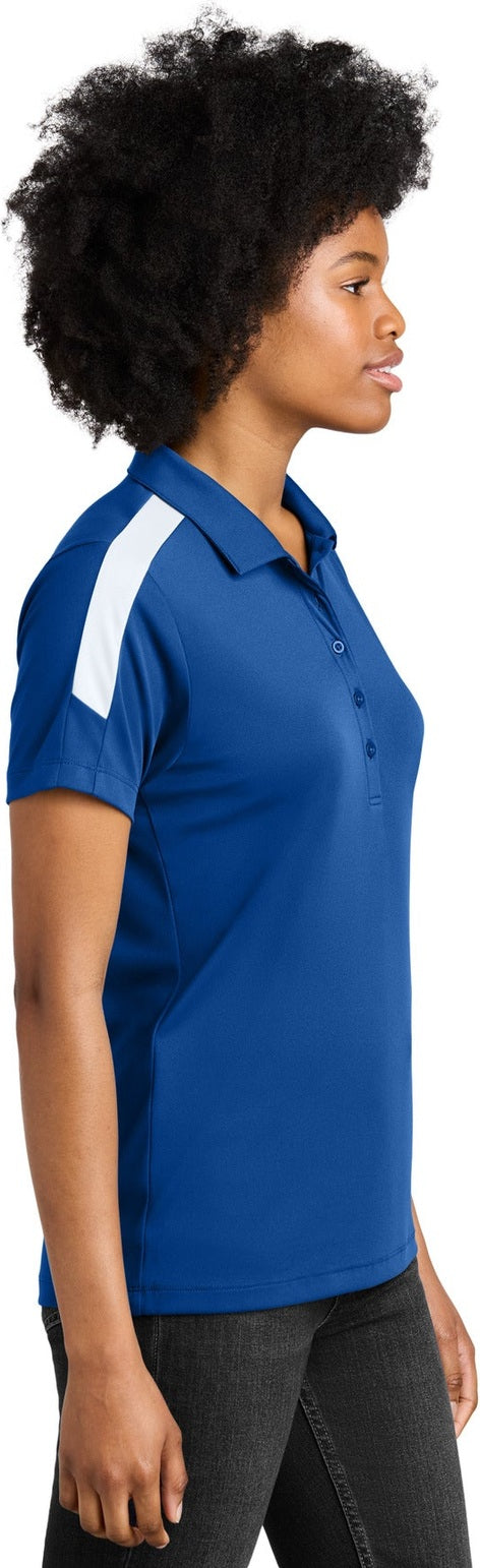 TRy/White Sport-Tek Women's Competitor United Polo LST104