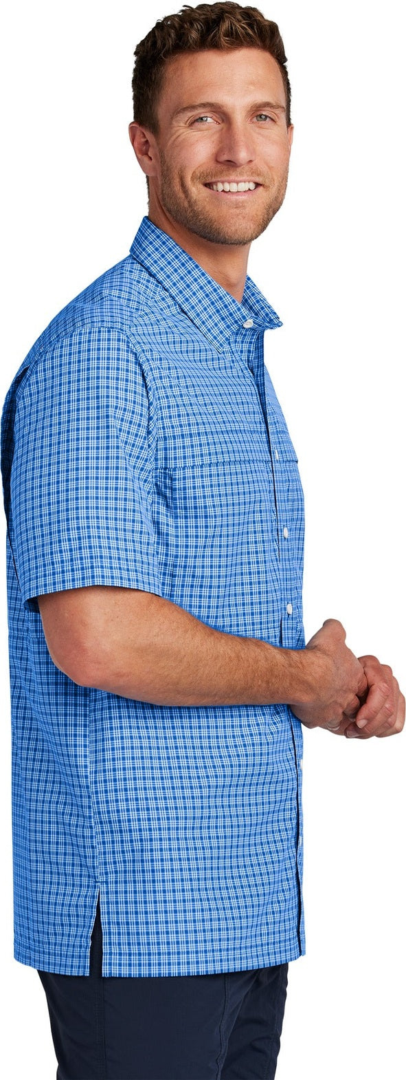 TRy/WMinPd Port Authority Short Sleeve UV Daybreak Shirt W961