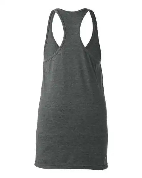 Tultex 190 Women’s Racerback Tank Top - Heather Charcoal