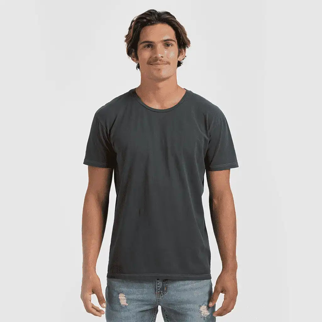 Tultex 1900 Unisex Heritage T-shirt - Washed Black