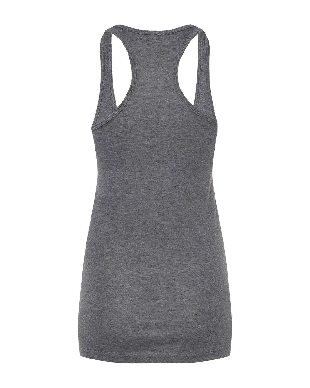 Tultex 190m Women’s Poly-rich Racerback Tank Top - 190 - Heather Charcoal