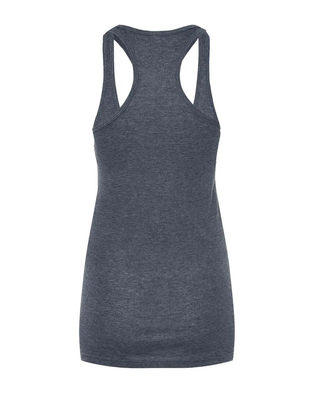 Tultex 190m Women’s Poly-rich Racerback Tank Top - 190 - Heather Navy