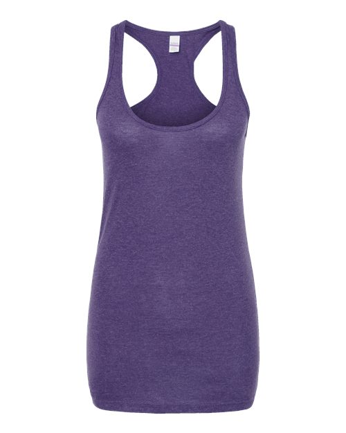 Tultex 190m Women’s Poly-rich Racerback Tank Top - 190 - Heather Purple (disc)
