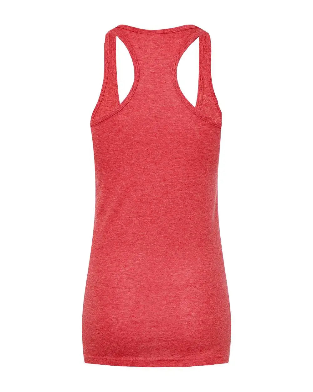 Tultex 190m Women’s Poly-rich Racerback Tank Top - 190 - Heather Red - Ladies Xs
