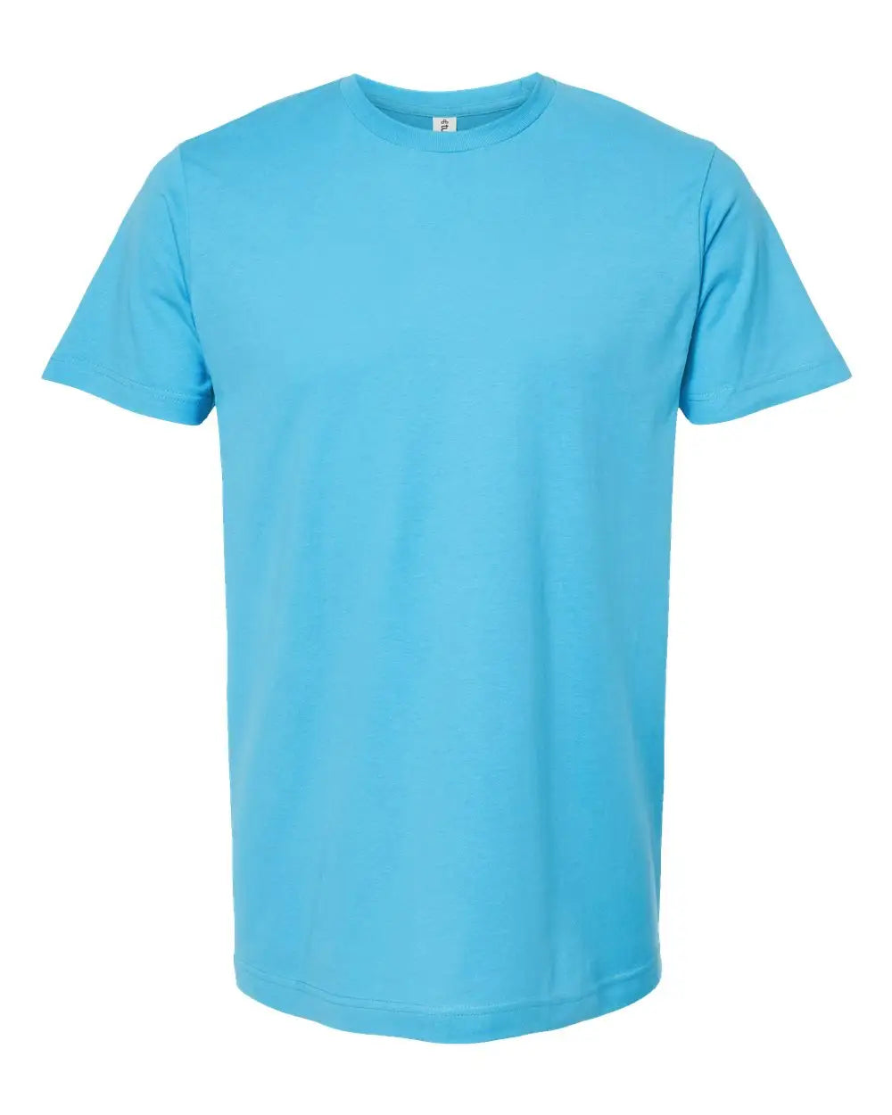 Tultex 202 Fine Jersey T-shirt - Aqua