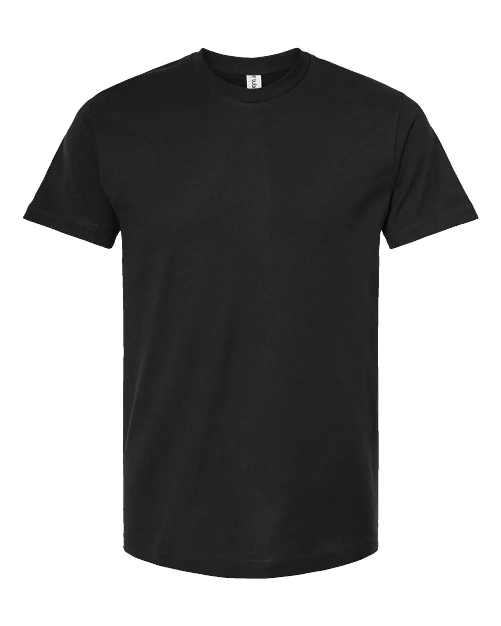 Tultex 202 Fine Jersey T-shirt - Black