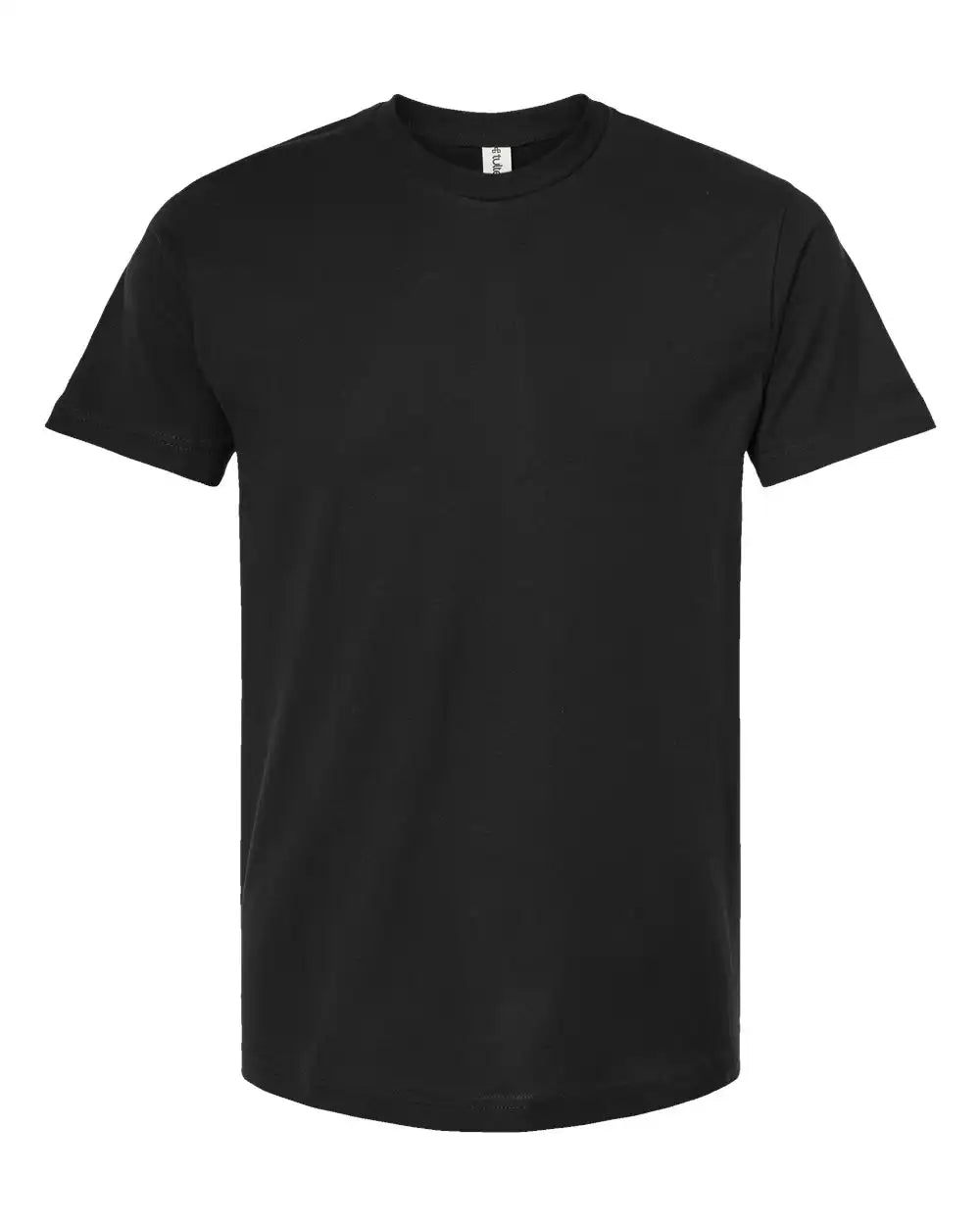 Tultex 202 Fine Jersey T-shirt - Black - Xs