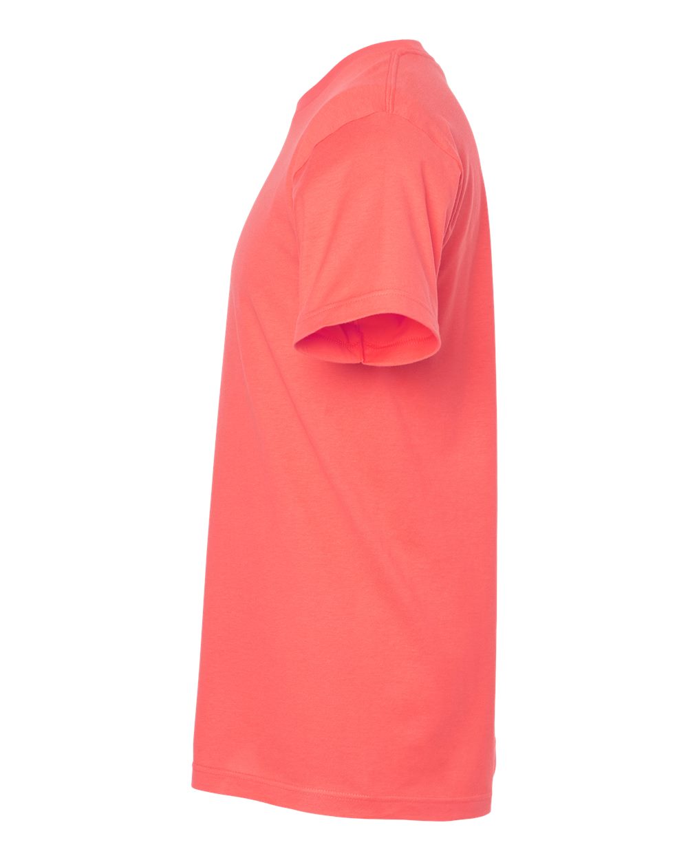 Tultex 202 Fine Jersey T-shirt - Bright Coral