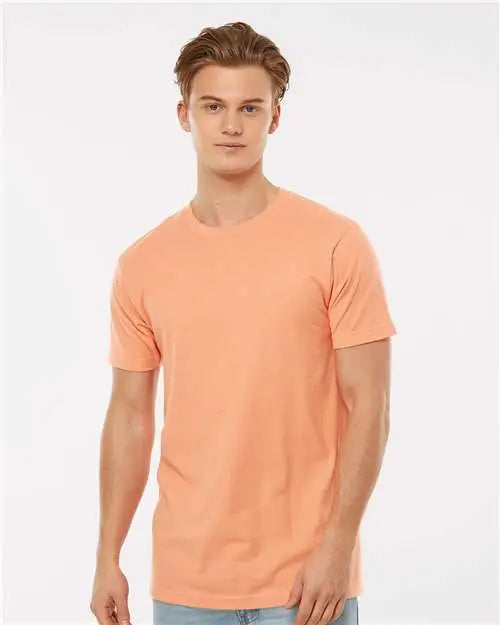 Tultex 202 Fine Jersey T-shirt - Cantaloupe