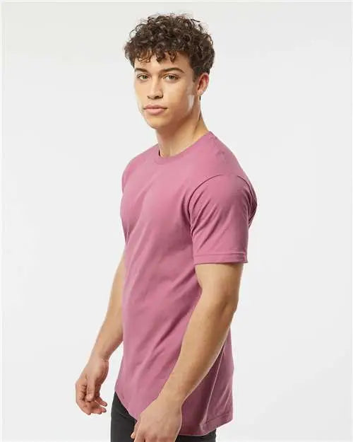 Tultex 202 Fine Jersey T-shirt - Cassis