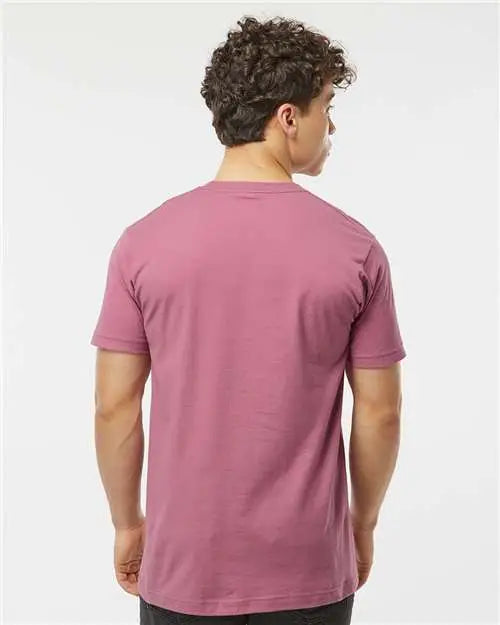 Tultex 202 Fine Jersey T-shirt - Cassis