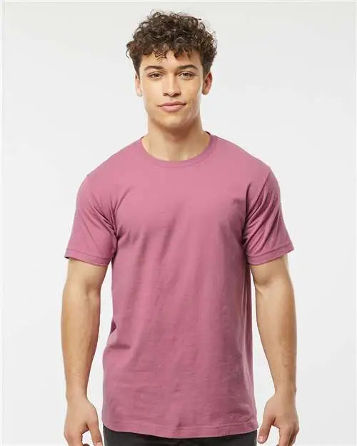 Tultex 202 Fine Jersey T-shirt - Cassis