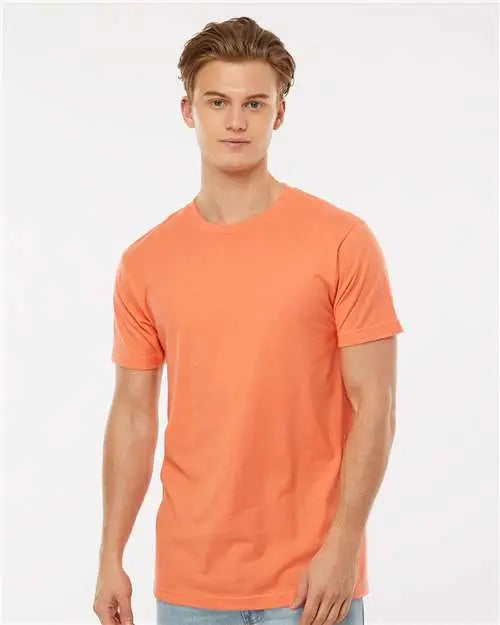 Tultex 202 Fine Jersey T-shirt - Coral