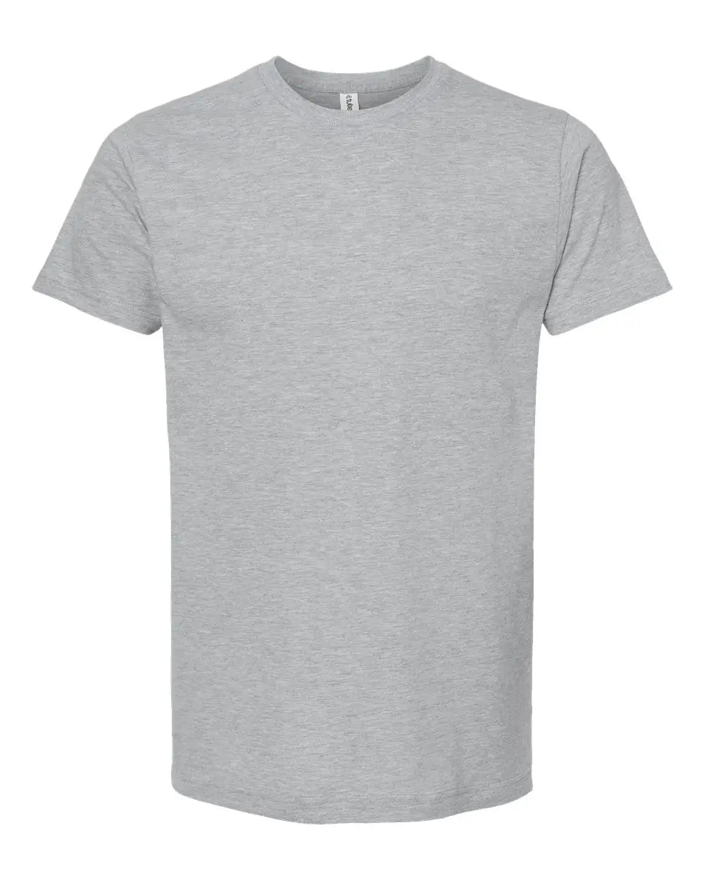 Tultex 202 Fine Jersey T-shirt - Heather Grey