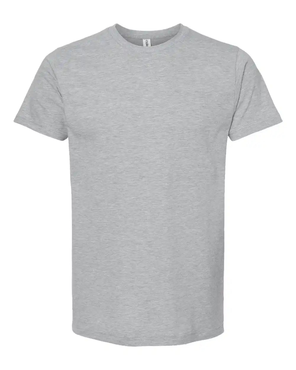 Tultex 202 Fine Jersey T-shirt - Heather Grey - Xs