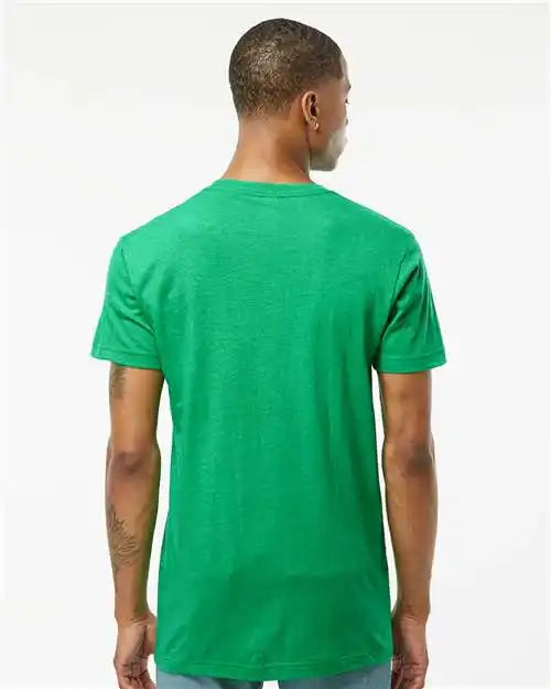 Tultex 202 Fine Jersey T-shirt - Heather Kelly