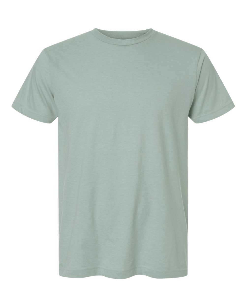 Tultex 202 Fine Jersey T-shirt - Heather Light Sage