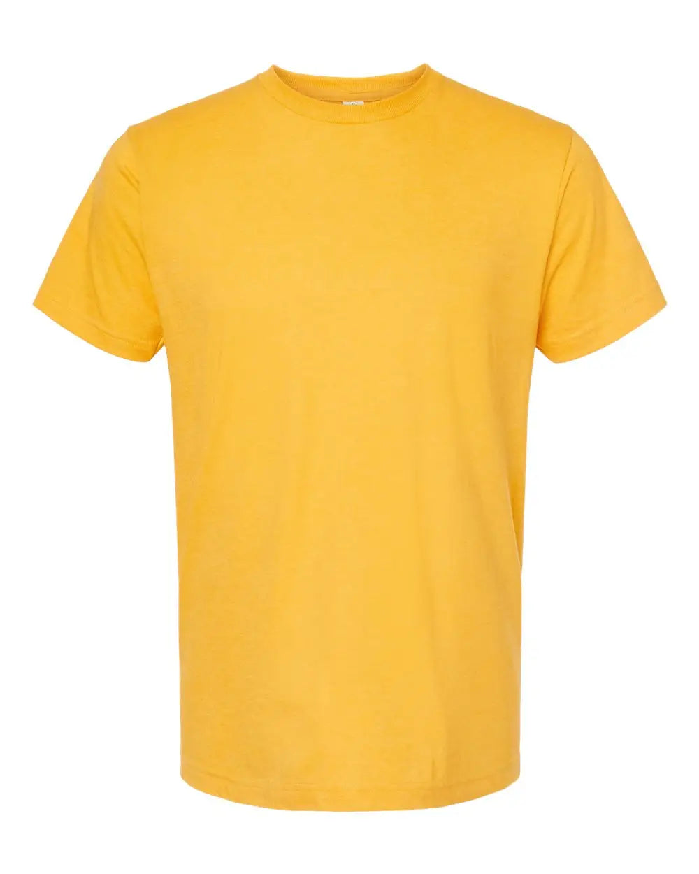 Tultex 202 Fine Jersey T-shirt - Heather Mellow Yellow