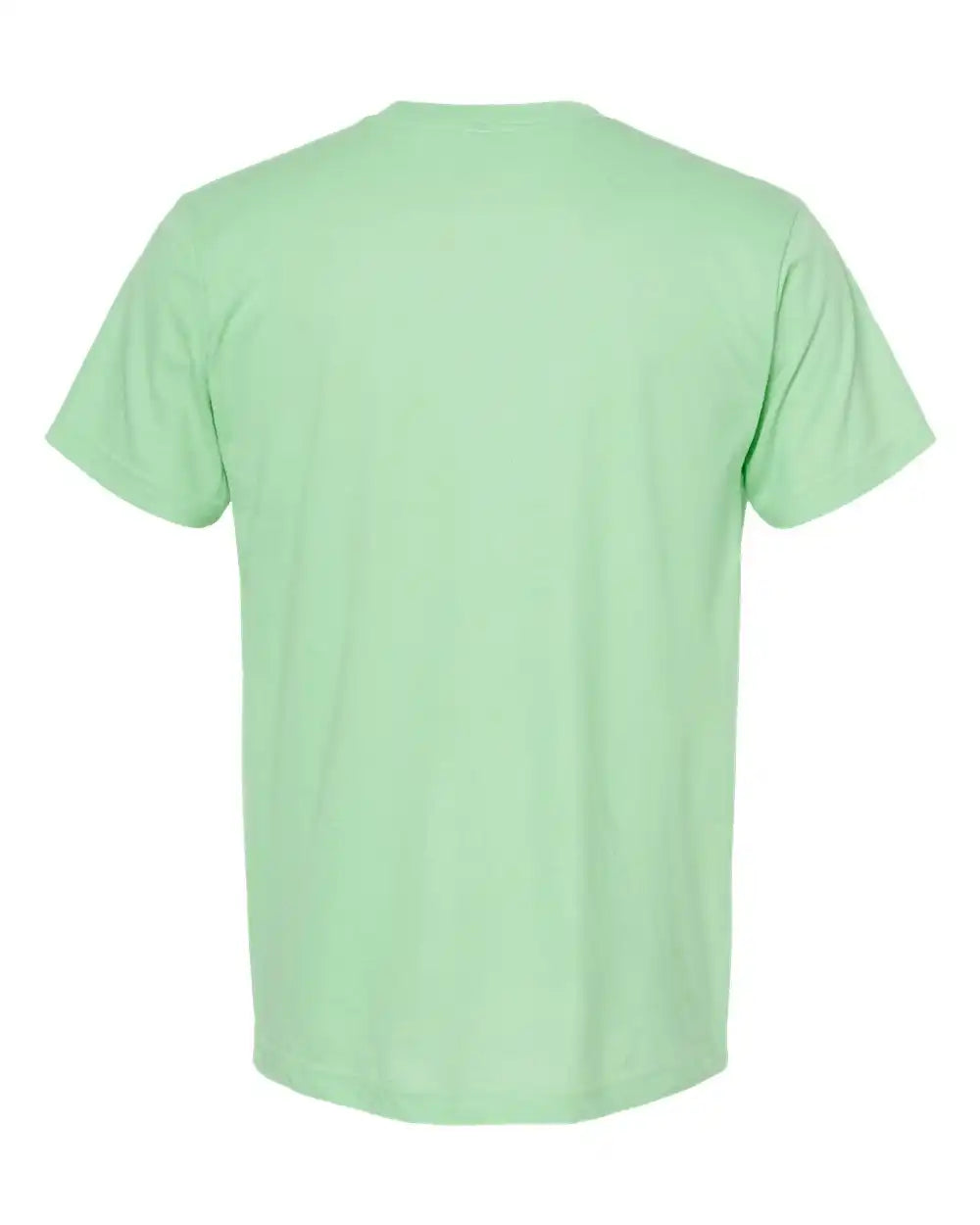 Tultex 202 Fine Jersey T-shirt - Heather Neo Mint - Xs