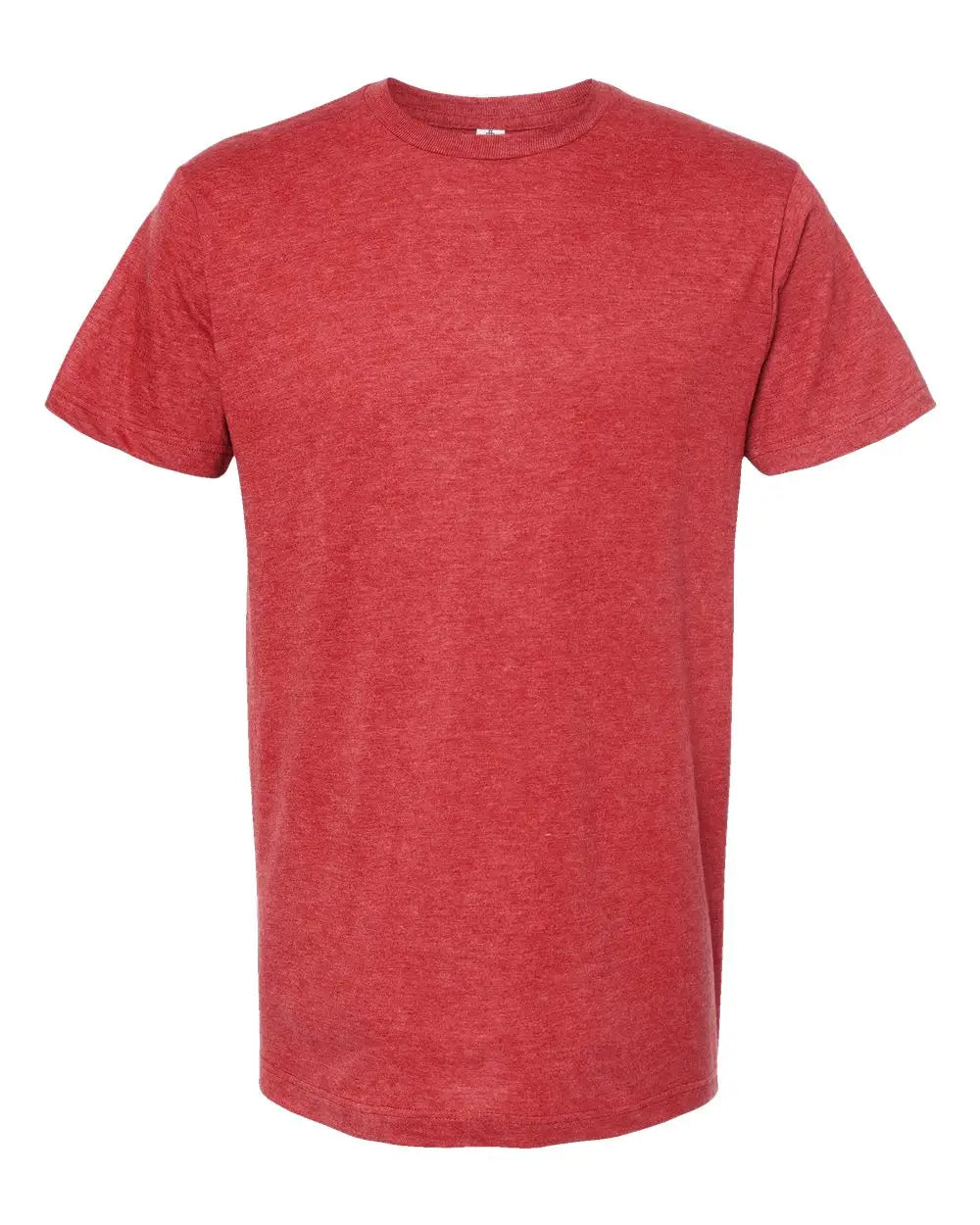 Tultex 202 Fine Jersey T-shirt - Heather Red - Xs