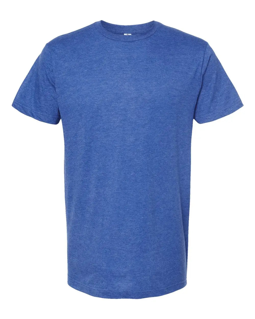 Tultex 202 Fine Jersey T-shirt - Heather Royal