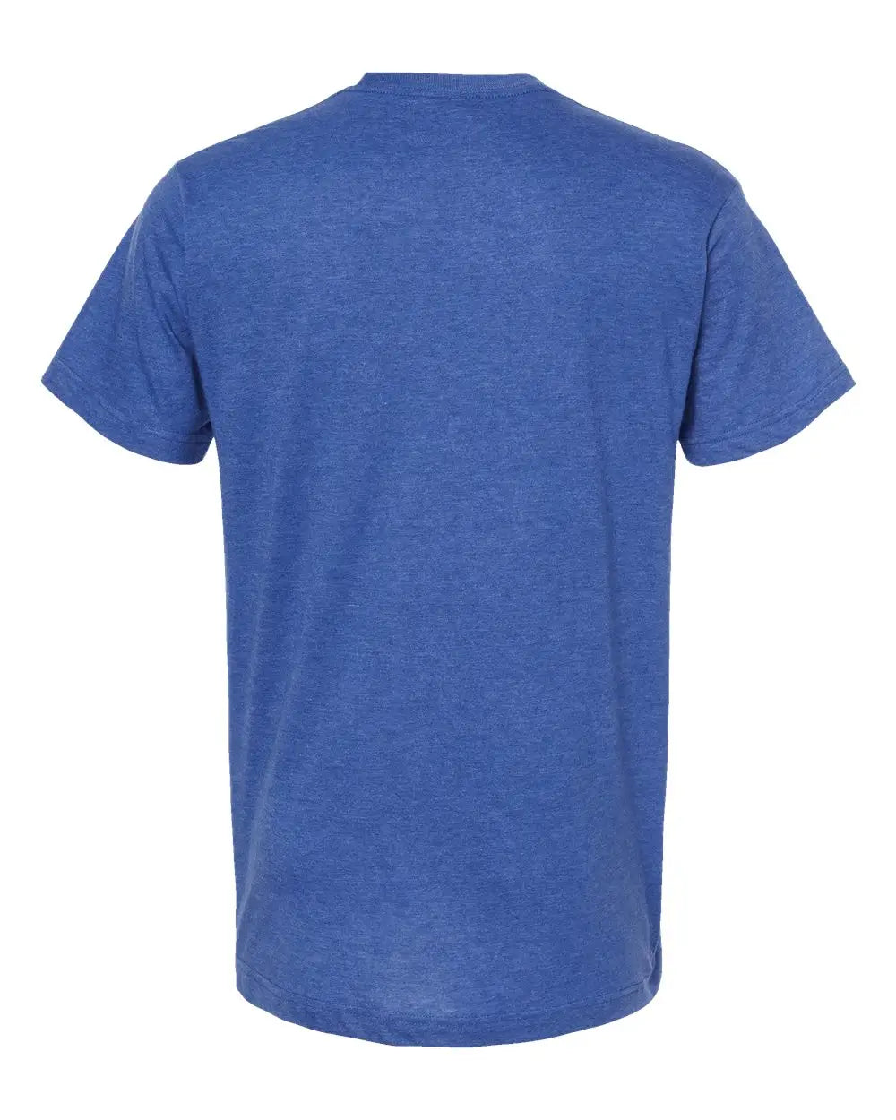 Tultex 202 Fine Jersey T-shirt - Heather Royal - Xs