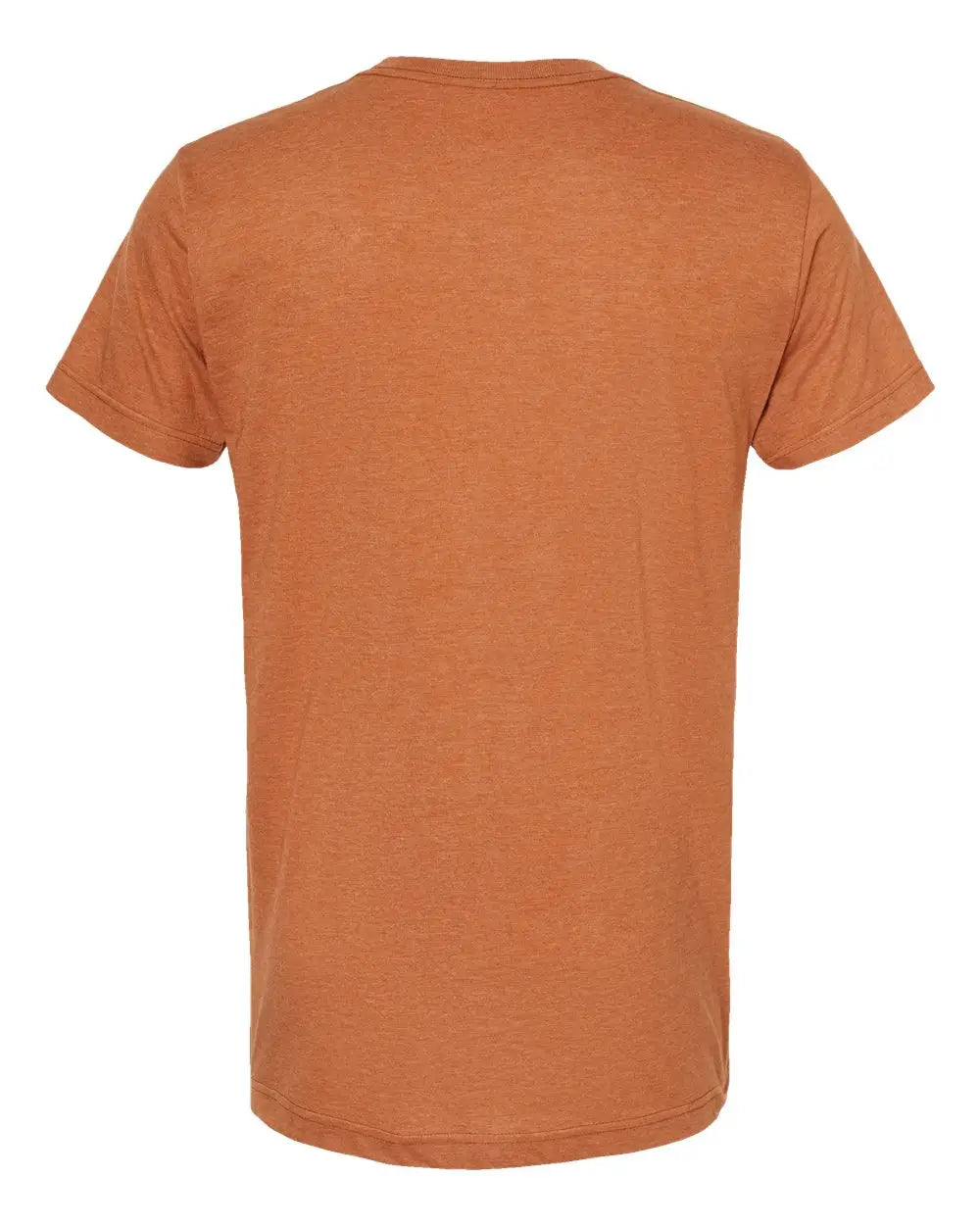 Tultex 202 Fine Jersey T-shirt - Heather Rust