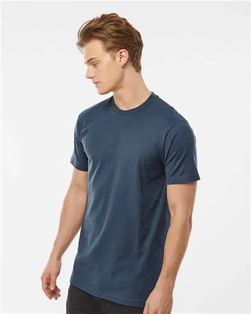 Tultex 202 Fine Jersey T-shirt - Indigo