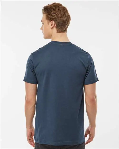 Tultex 202 Fine Jersey T-shirt - Indigo