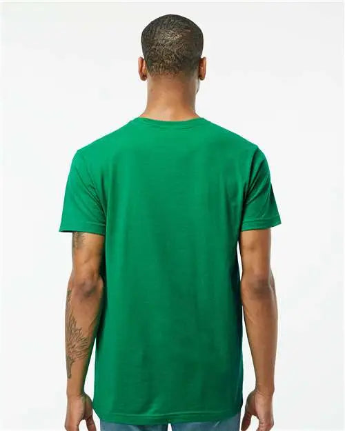 Tultex 202 Fine Jersey T-shirt - Kelly Green