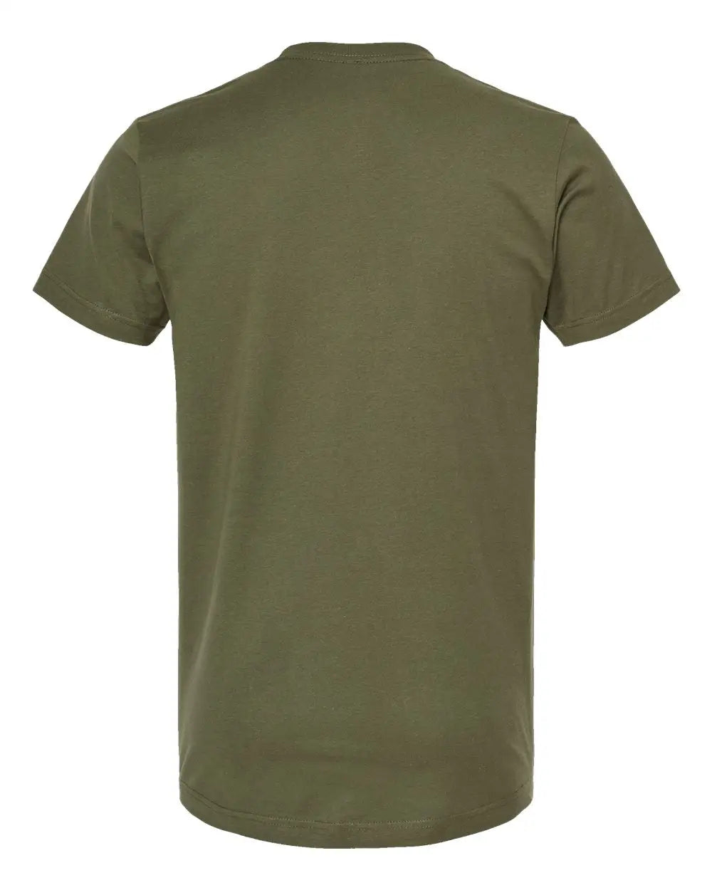 Tultex 202 Fine Jersey T-shirt - Military Green