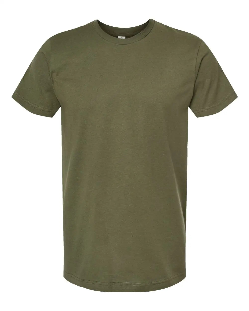 Tultex 202 Fine Jersey T-shirt - Military Green