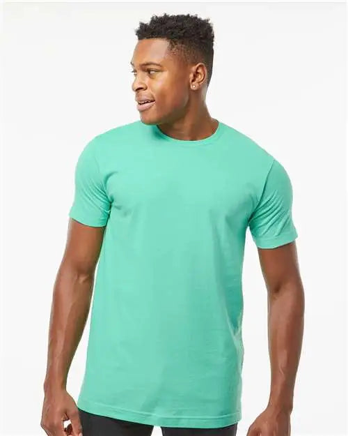 Tultex 202 Fine Jersey T-shirt - Mint