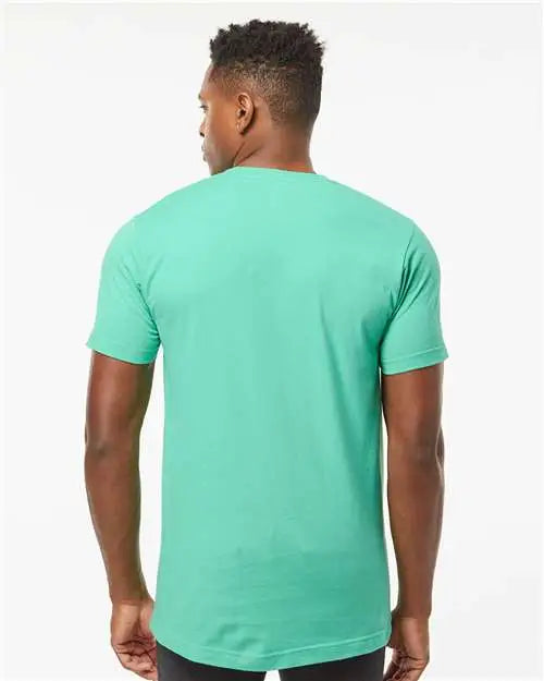 Tultex 202 Fine Jersey T-shirt - Mint