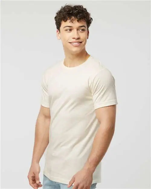 Tultex 202 Fine Jersey T-shirt - Natural