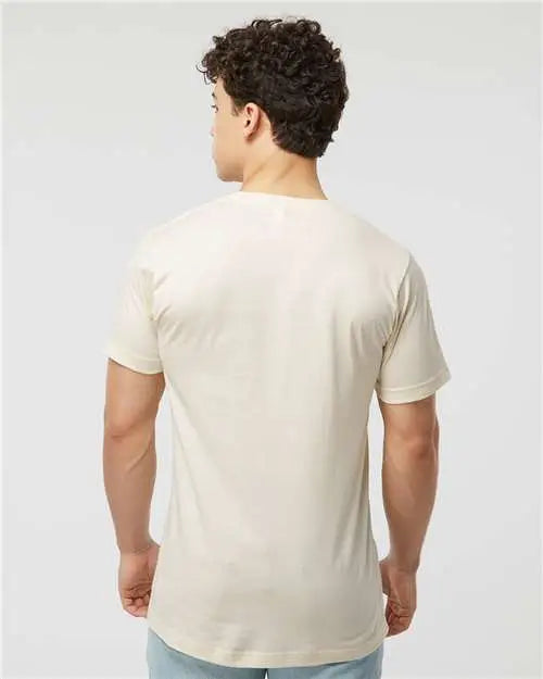 Tultex 202 Fine Jersey T-shirt - Natural