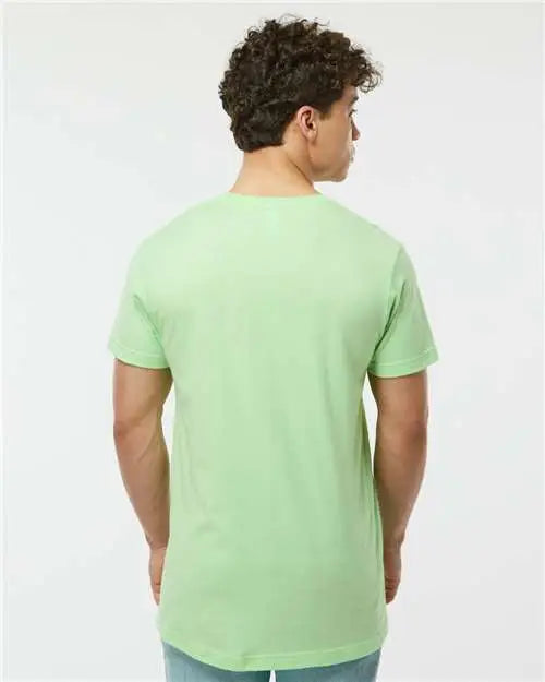 Tultex 202 Fine Jersey T-shirt - Neo Mint