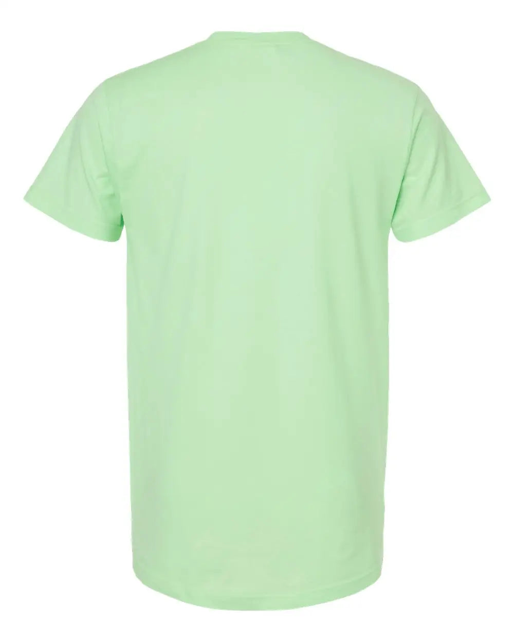 Tultex 202 Fine Jersey T-shirt - Neo Mint