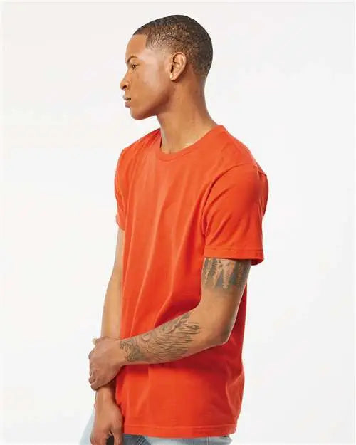 Tultex 202 Fine Jersey T-shirt - Orange