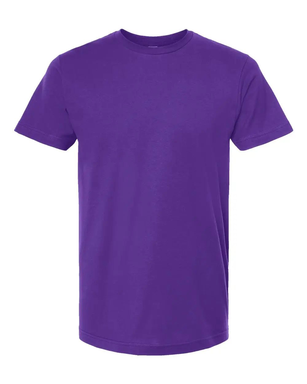 Tultex 202 Fine Jersey T-shirt - Purple