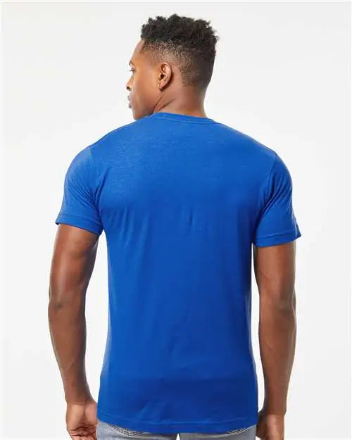Tultex 202 Fine Jersey T-shirt - Royal
