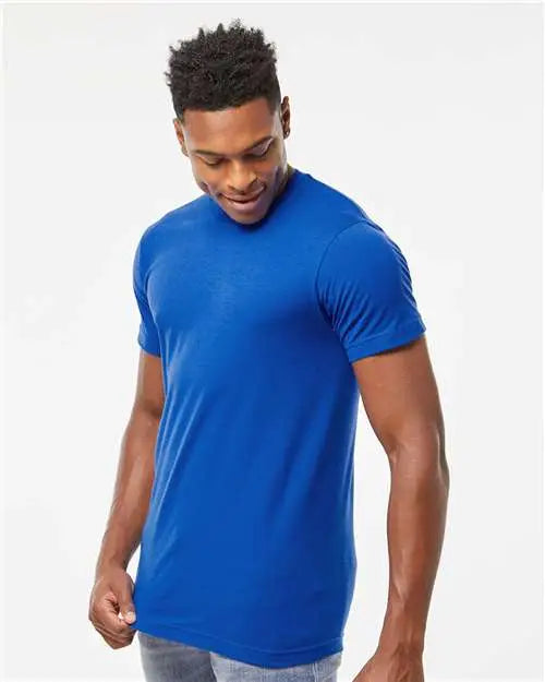 Tultex 202 Fine Jersey T-shirt - Royal